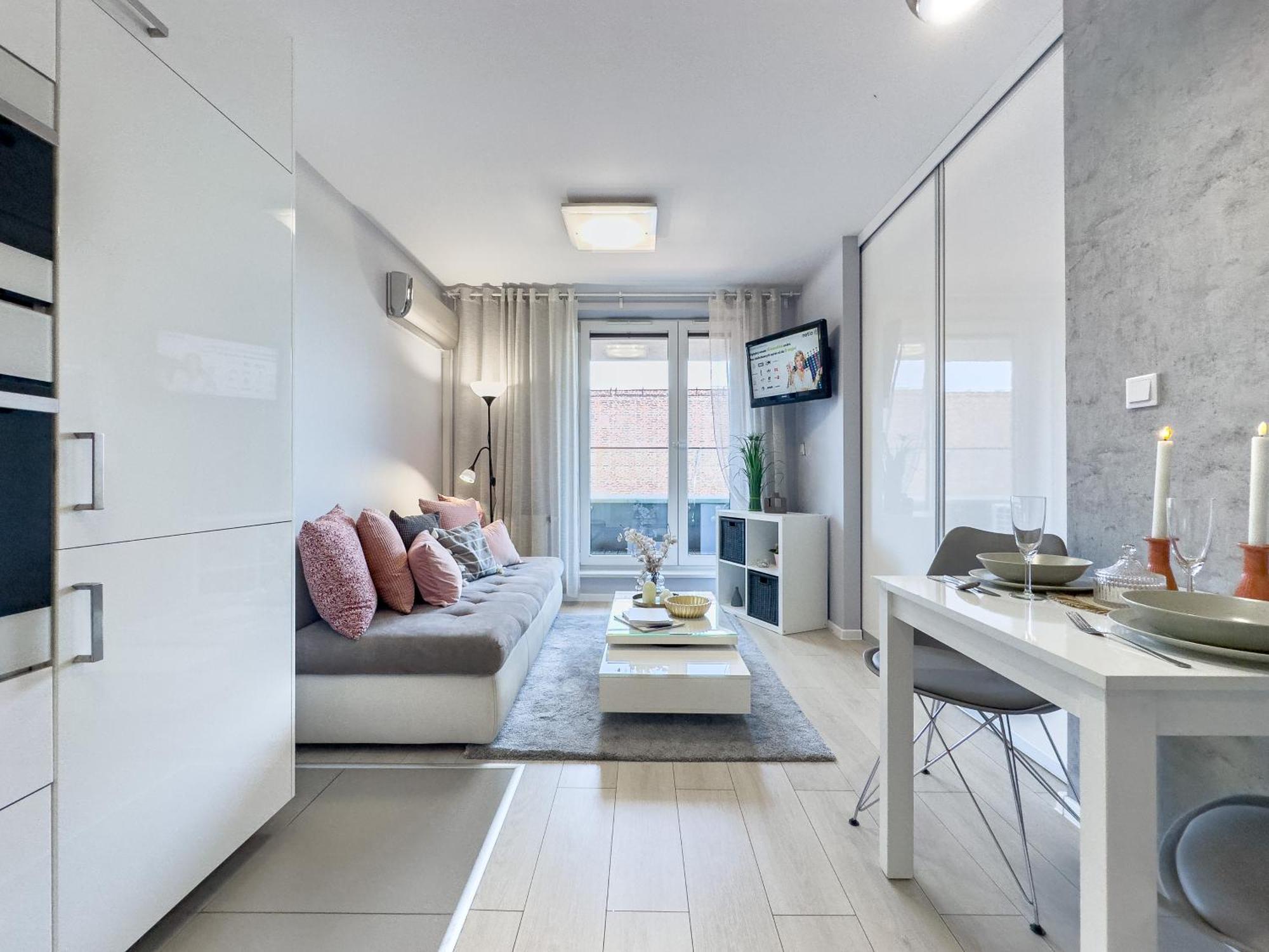 Nadwislanska Przystan Apartament Z Widokiem Na Wisle Krakow Luaran gambar